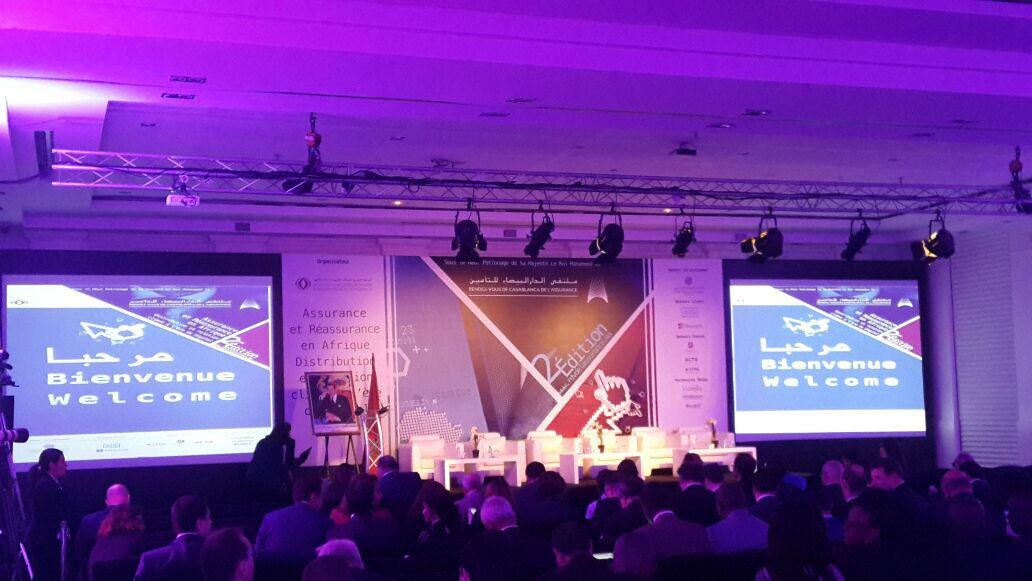 Production and scenography for a professional event